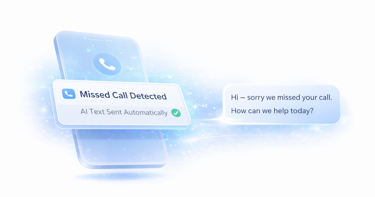 Lead capture notification